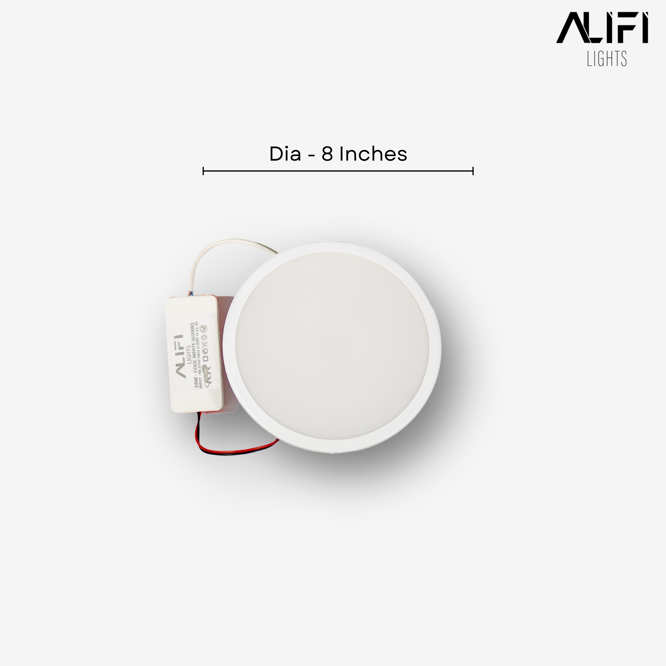 Round Down Light 24W - 8 inch thumbnail 2