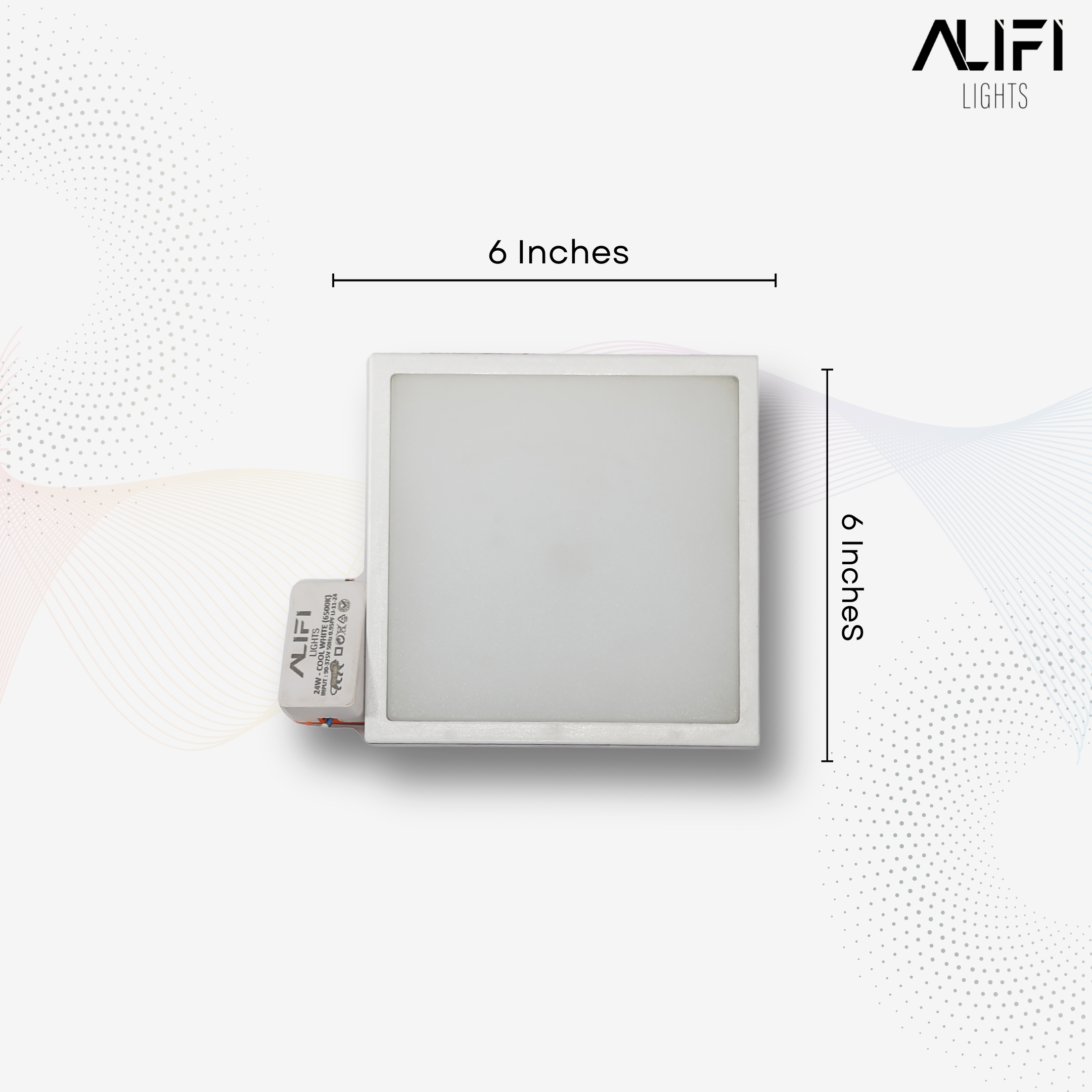 Square Down Light 24W - 6 inch thumbnail 2